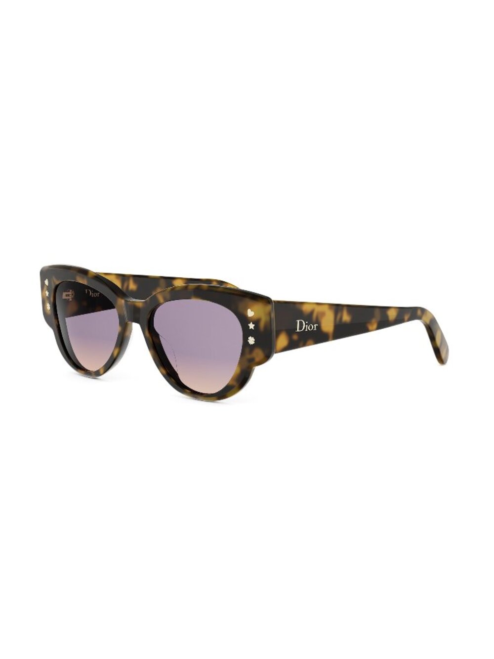 New DIOR Women's Sunglasses Acetate Frame DIORLUCKYCHARMS B1I 20G2 CD40256I 52Z